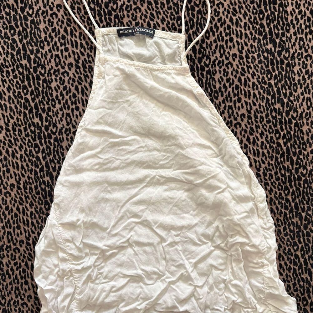 Brandy-melville Women's White Tank Top